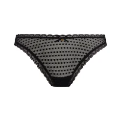 Culotte échancrée noire
