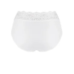 Culotte classique blanche en coton