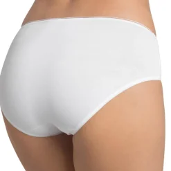 Culotte classique blanche sloggi Feel Sensational Midi WHITE