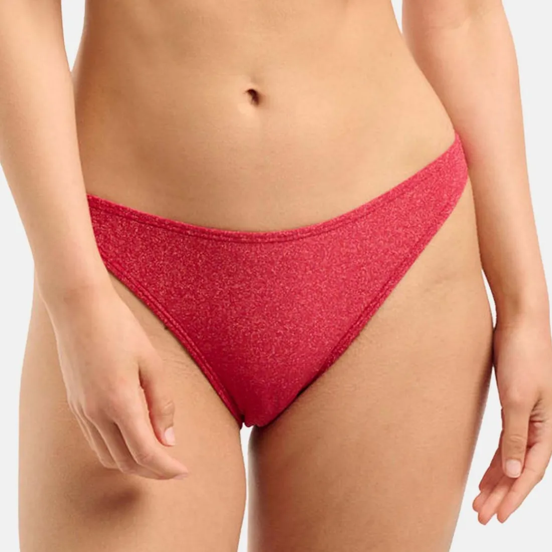 Culotte de bain rouge - Reflet