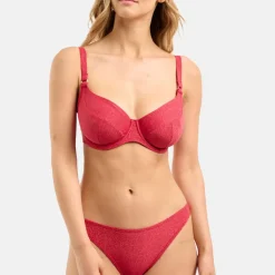 Culotte de bain rouge - Reflet