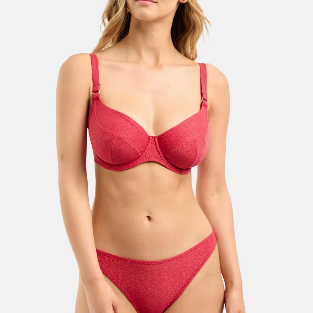 Culotte de bain rouge - Reflet