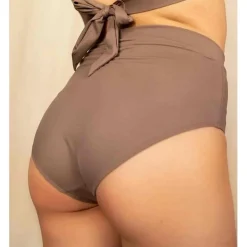 Culotte de bain Taille Haute - Nude Maline Bodywear