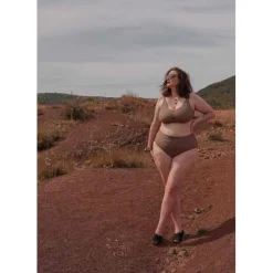 Culotte de bain Taille Haute - Nude Maline Bodywear