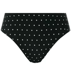 Culotte de bain taille haute noire