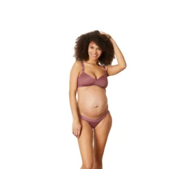 Culotte de grossesse taille basse - Violette Cache Cœur Lingerie