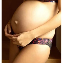 Culotte de grossesse taille basse - Multicolore Cache Cœur Lingerie