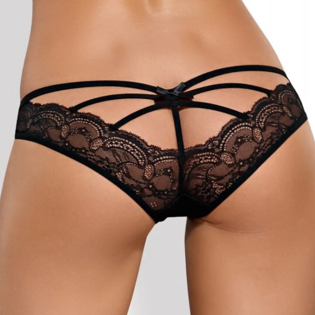 Culotte dentelle noire