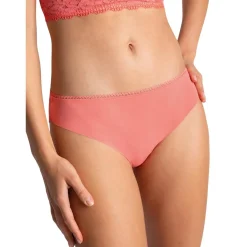 Culotte dos en dentelle - Orange