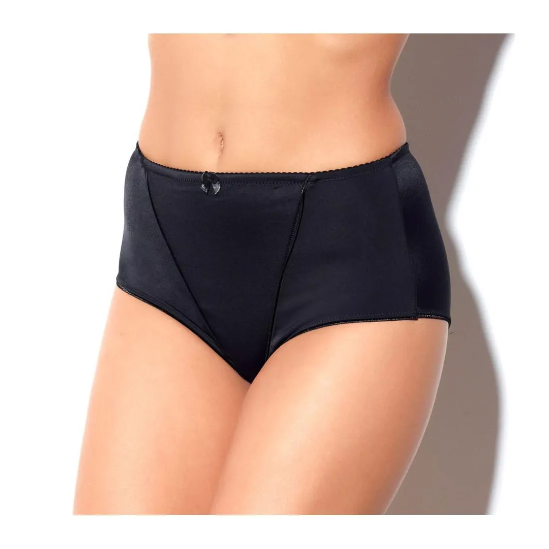 Culotte gainante blanche Galbante POMM'POIRE - Noir