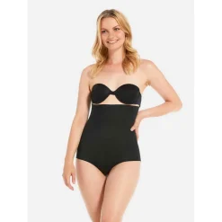 Culotte gainante haute-taille Maxi Sexy maintien ferme Noir
