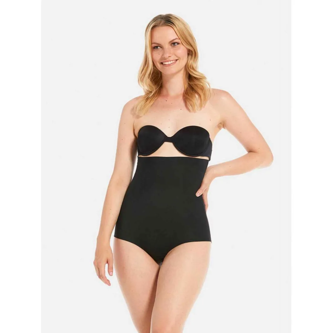 Culotte gainante haute-taille Maxi Sexy maintien ferme Noir