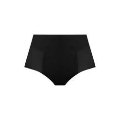 Culotte gainante taille haute - Noire en nylon