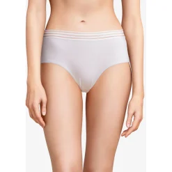 Culotte haute blanche en coton