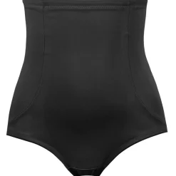 Culotte haute gainante - Noire en nylon