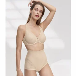 Culotte haute galbante - Nude Wild Rose Sensation Highwaist Panty