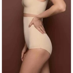 Culotte haute invisible sculptante Beige Bye Bra