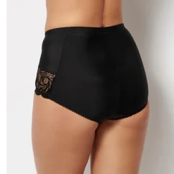 Culotte haute sculptante dentelle noir - Ariane