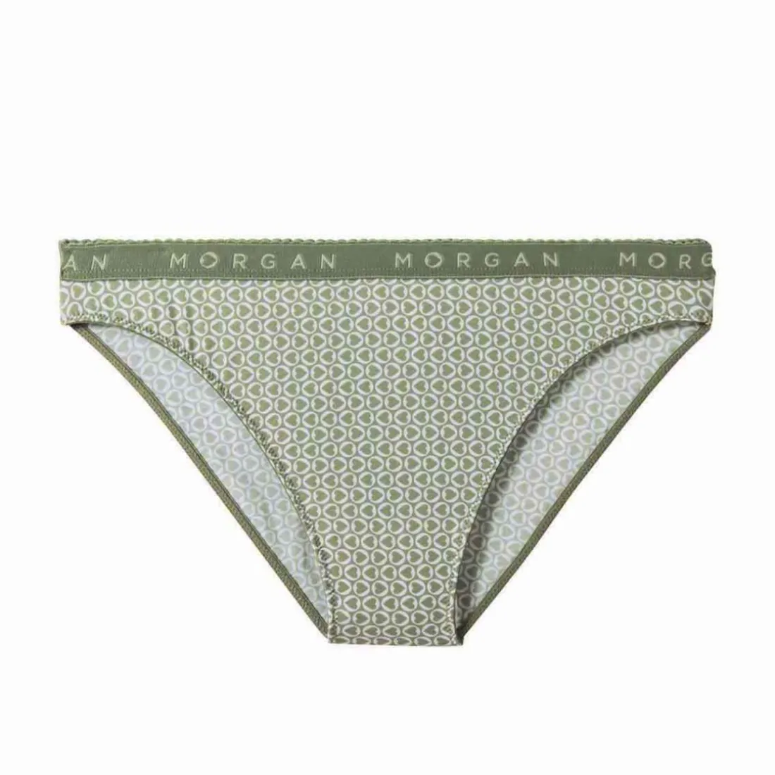 Culotte kaki Gaby vert