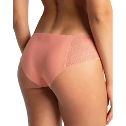 Culotte mi-haute rose