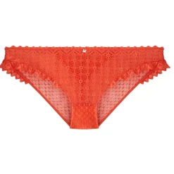 Culotte orange Culottée CAMILLE CERF & POMM'POIRE - orange en dentelle