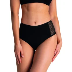 Culotte pour fuites urinairesecret Athena noir en coton