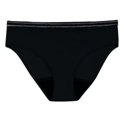 Culotte pour les règles femme Athena noir en coton