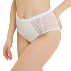 Culotte taille haute - Ivoire