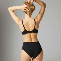 Culotte taille haute - Noir