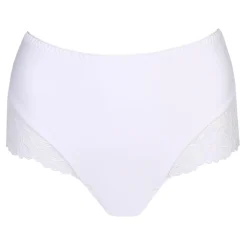 Culotte taille haute blanche