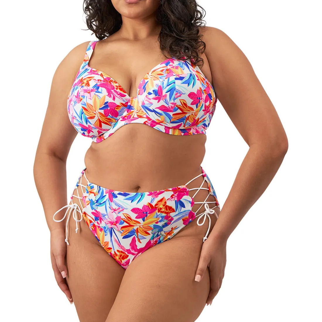 Culotte taille haute échancrée