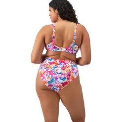 Culotte taille haute échancrée