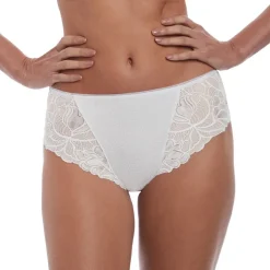 Culotte taille haute Fantasie blanche