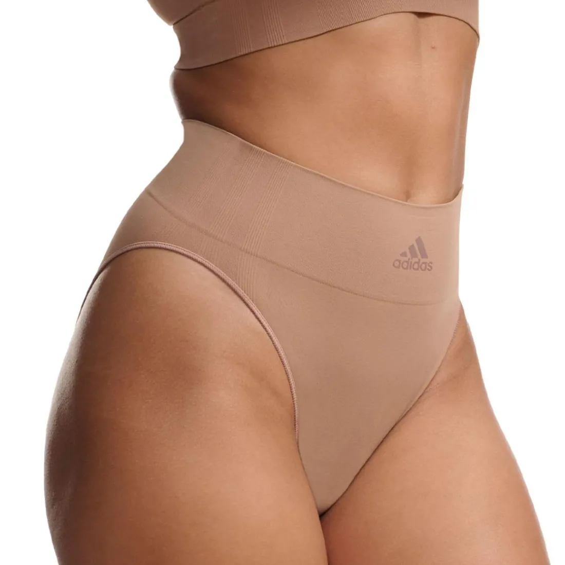 Culotte taille haute femme Active Seamless Adidas Sport multicolore