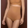 Culotte taille haute invisible - Marron Bye Bra