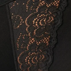 Culotte taille haute noire sloggi Chic Maxi BLACK en coton