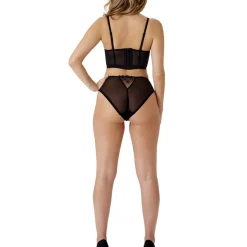 Culotte taille haute noir - Rebel
