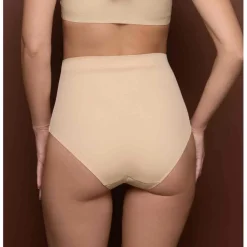 Culotte taille midi invisible Beige Invisible Bye Bra