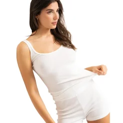 Débardeur en coton - Blanc