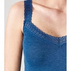 Débardeur. Saphir Thermolactyl bleu