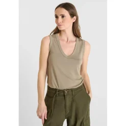 Debardeur Keran kaki en viscose Emma