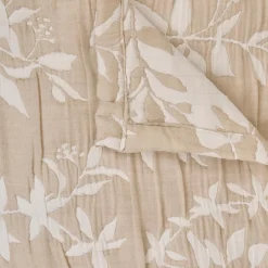 Dessus de lit Nuvia 260x240cm - beige lin