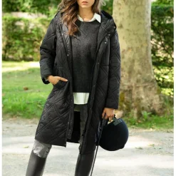 Doudoune Longue MONICAS noir