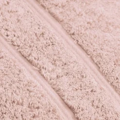 Drap de bain coton d'egypte LAUREAT PRESTIGE 100x150 cm-rose blush 600g/m²