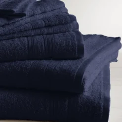Drap de Bain en Coton 600 gm² TERTIO® - Bleu Indigo