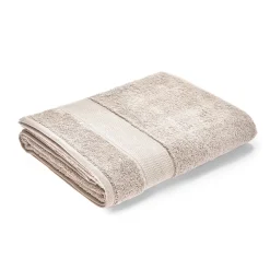 Drap de bain en coton RANGER 620 g/m² - Taille 70 x 140 cm - Gris pierre