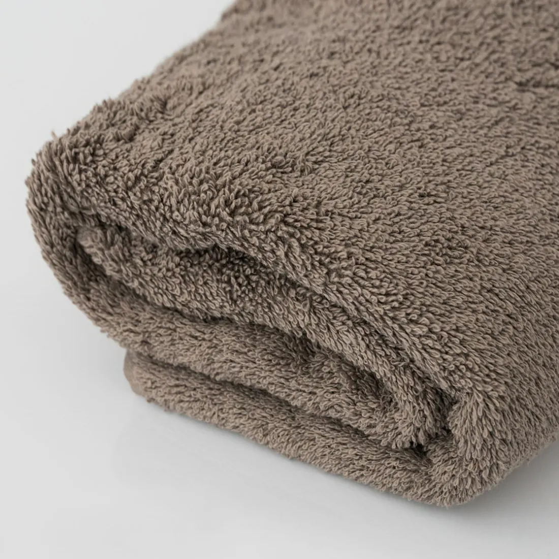 Drap de bain en coton RANGER 620 g/m² - Noisette