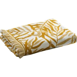 Drap de bain en coton TARZANY ocre