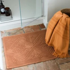 Drap hammam Cancun Citrouille 90 x 180
