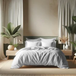 Drap plat coton TERTIO® - Blanc